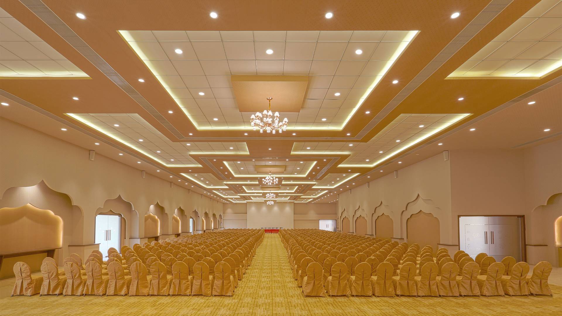 Air-conditioned Halls